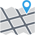 Mapa con un punto de recogida.
