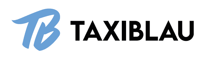 Logo Taxi Blau